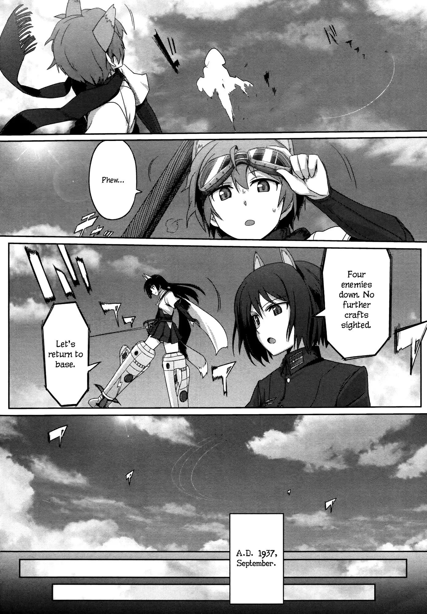 Strike Witches Rei: 1937 Fusou Kaijihen Chapter 3 6